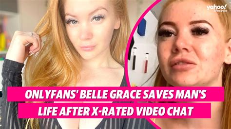 belle grace leaked|OnlyFans model SAVED a mans life after noticing one detail